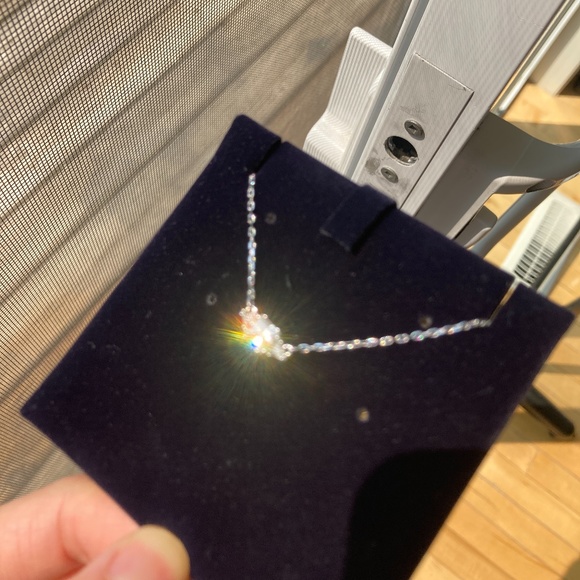 SWAROVSKI Attract Trilogy Rhodium Plated Necklace - Picture 7 of 15